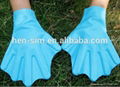 flexible silicone diving gloves for water sports 2