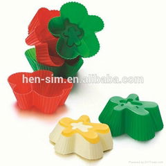 heat-resistant silicone cake mould for promotion