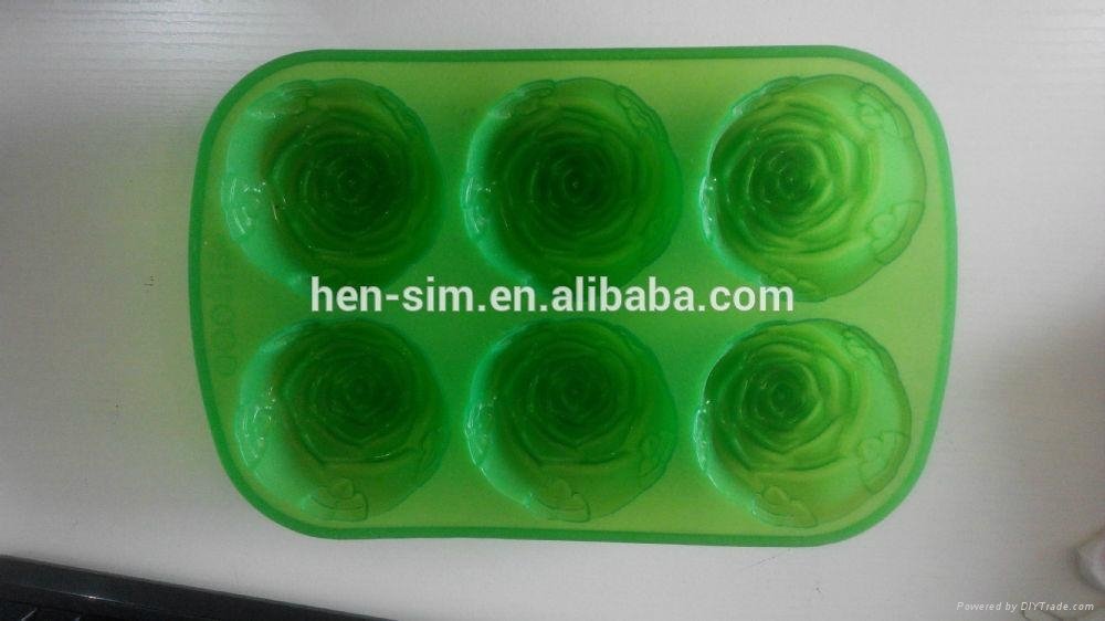 heat-resistant silicone cake mould for promotion 4