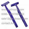 2 blade plastic handle  disposable