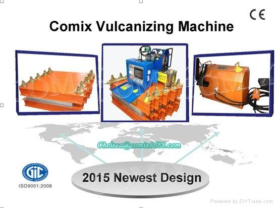 ComiX Conveyor Belt Hot Vulcanizing Splicing Press Platen Machine