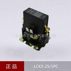 厂家直销空调交流接触器LCK3-25/1PC（等同NCK3-25/1）