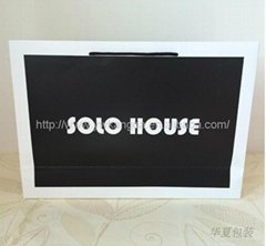 Cheap price paper shopping bag with your logo printed wholesale paper bags