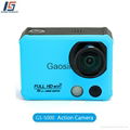 Gaosimai GS-5000 ski helmet camera waterproof sport camera wifi 5