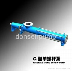 G series mono screw pump