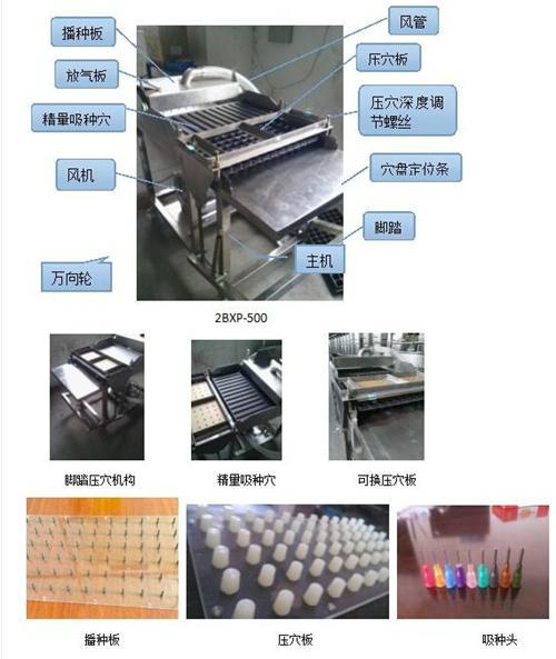 蔬菜穴盤育苗翻轉播種機    2