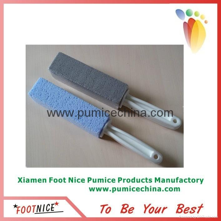 toilet cleaning glass pumice stone pumice stick with handle 3