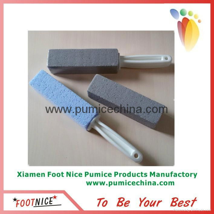 toilet cleaning glass pumice stone pumice stick with handle 4