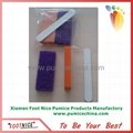 mini pedicure manicure nail filing  kit pumice set