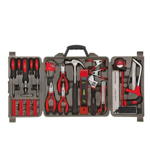 Apollo Kit Mechanics Tool set Craftsman Screwdrivers Pliers Ratchet Bit 71 Piece