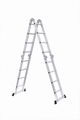 en131 SGS 4*4 4.6M Multi purpose ladder rubber feet for step ladder a frame l 1