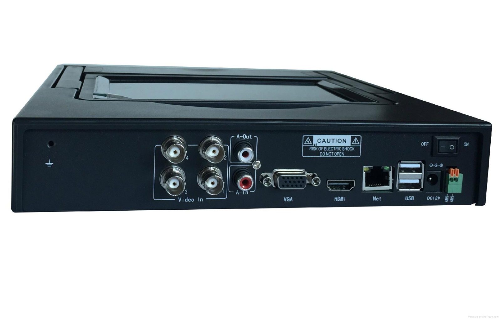2015 hottest 4 channel USB dvr with 7inch LCD SCREEN 2