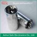 column aluminum case anti explosion CBB65 capacitor 4