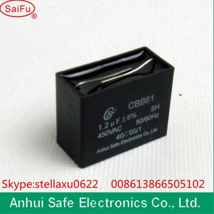 CBB61 capacitors, AC fan motor capacitor, generator capacitor 3