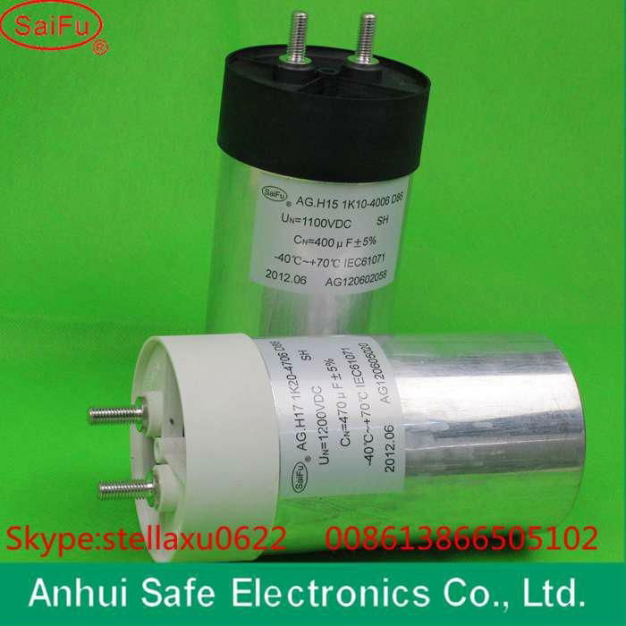 High safe and quality DC-LINK capacitors CE, ROHS, SGS, SASO, CQC and ISO9001 3