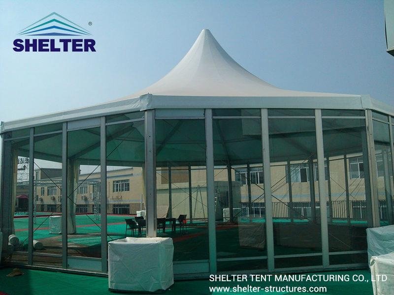 Shelter Polygon Tent-Trade Show Tent