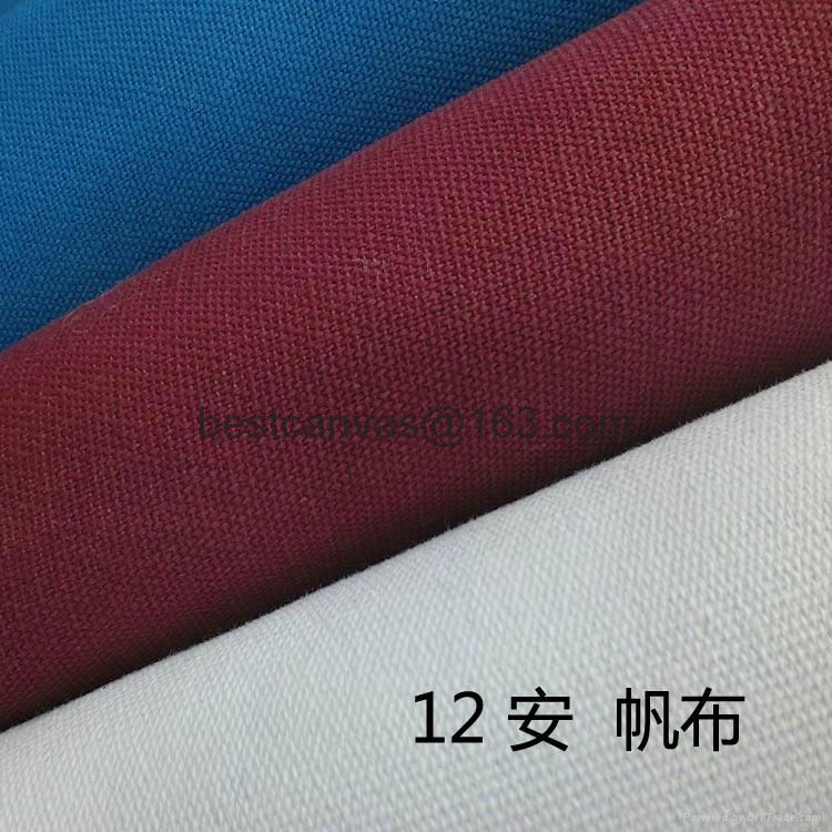 12oz 57" cottondyed canvas fabric wholesale shoes canvas case cloth 3