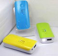3600mAh Universal Power Banks with LED Light and Plastic Casing, Customized Logo 1