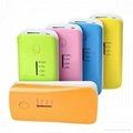 3600mAh Universal Power Banks with LED Light and Plastic Casing, Customized Logo 2