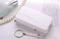 3600mAh Perfume Power Bank with 2pcs