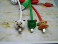 Lovely Cartoon Character LED Charging and Data Traferring Micro USB Cable 4