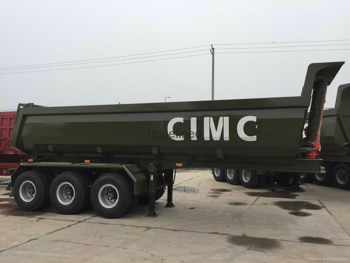 U Type Dump Semi Trailer 1