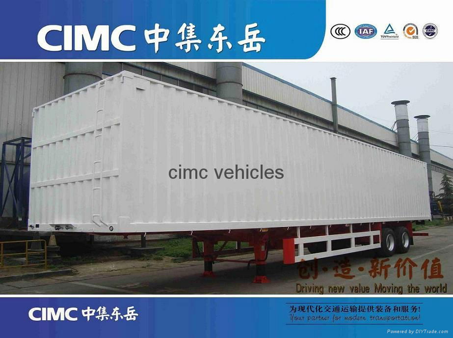 CIMC Van type semi trailer