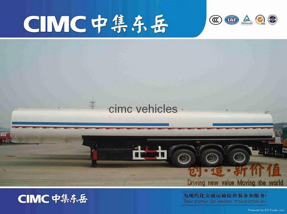 Cimc Fuel Tanker Semi Trailer