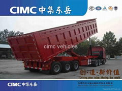 Cimc Tri-Axle Dump Semi Trailer