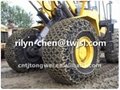 Wheel loader tyre protection chain  3