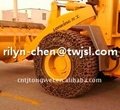 Wheel loader tyre protection chain  5