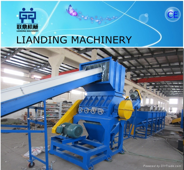 pp pe film recycling line