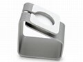 New Aluminum Charging Display Stand Iwatch [38mm and 42mm] Desktop Holder Silver 1