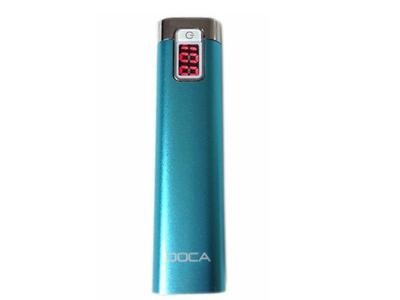 DOCA D516 2600mAh power bank with LED screen for smart phone