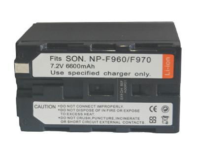 6600mAh battery for Sony CCD-TRV36E NP-F950/B NP-F960 NP-F970 NP-F970/B 3