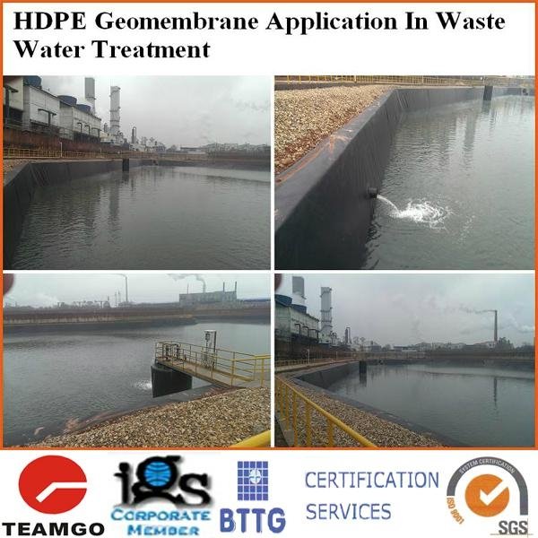 High quality HDPE geomembrane building lining material 2