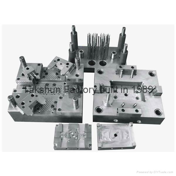 OEM high precision plastic mould for plastic gear,customized precision injection 4