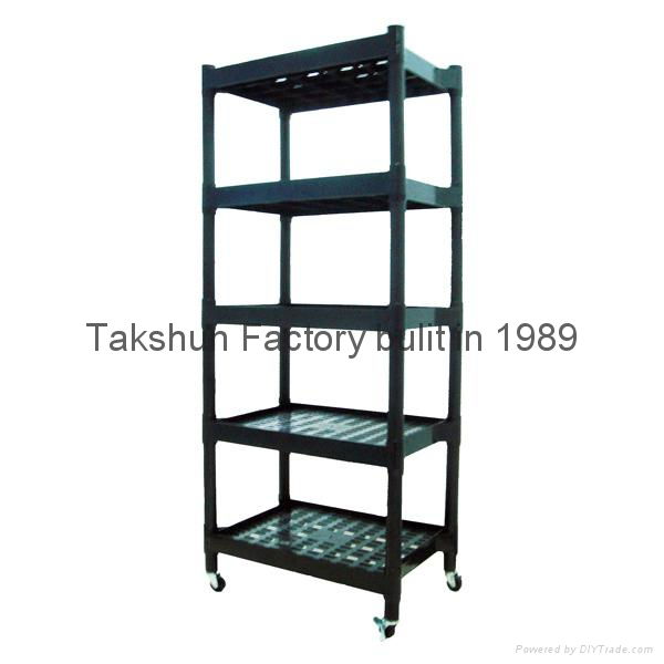 storage rack warehouse rack store rack plastic shelf 2