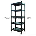 storage rack warehouse rack store rack plastic shelf 2