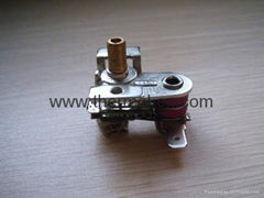 Bimetal thermostat temperature switch