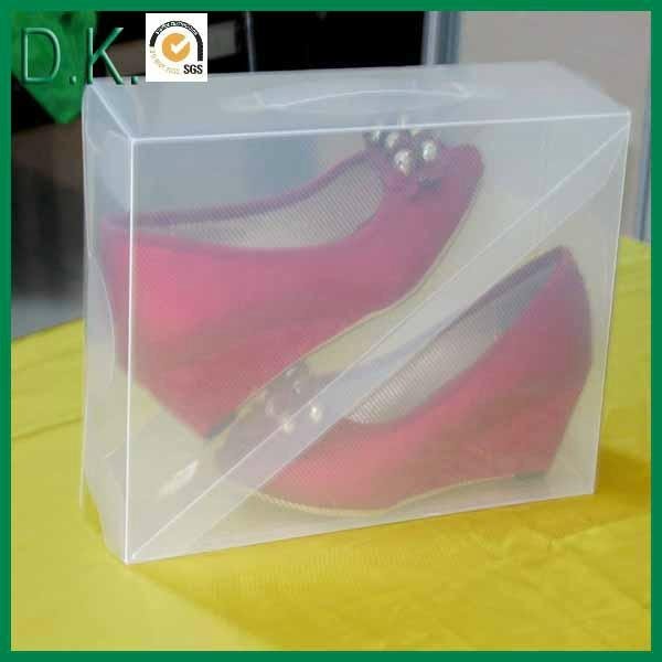 Plastic Pvc Storage Packing Shoe Box 3