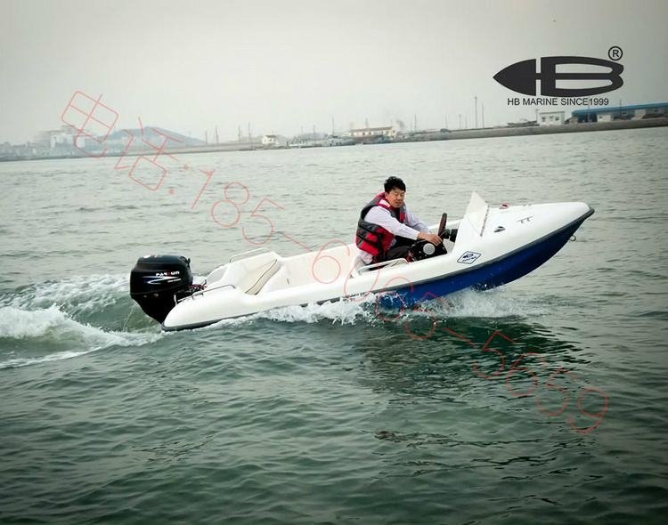 4m small speed fiberglass boat 4