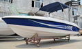 19ft centern console fiberglass speed fishing boat 4