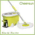 360 spin mop to easy portable with wheels 2