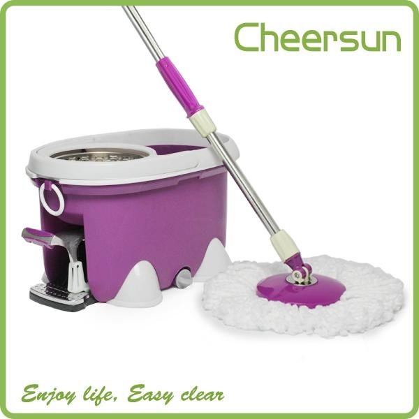 360 spin mop for floor cleaning