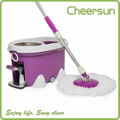 360 spin mop for floor cleaning