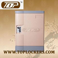 Four Tier Factory Lockers ABS Plastic Lvory