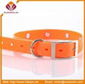 New design TPU coated dog collar