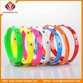 Soft touch and comfortable tpu material dog collar 4