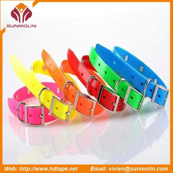 Soft touch and comfortable tpu material dog collar